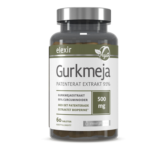 Elexir Gurkmeja 500 mg 60 tabletter