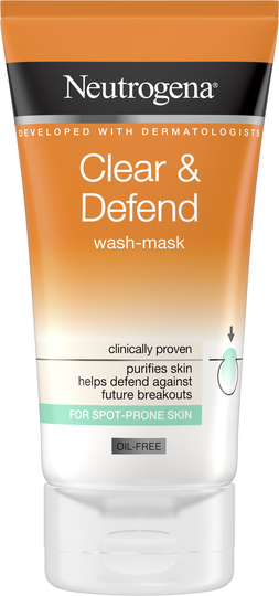 Neutrogena Clear & Defend Wash Mask 150ml