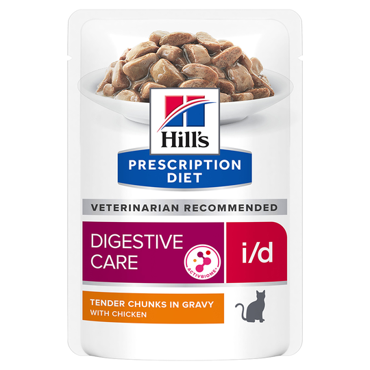 Hill's Prescription Diet i/d Digestive Care Chicken kattmat - Ekonomipack: 48 x 85 g