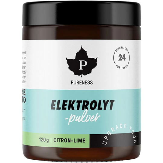 Pureness Elektrolytpulver Citron Lime 120g
