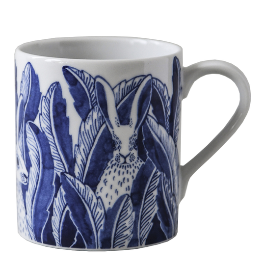 Götefors porslin - Fairytale Mugg 35 cl Hares In Hiding