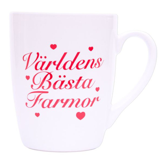 Mugg Världens Bästa Farmor