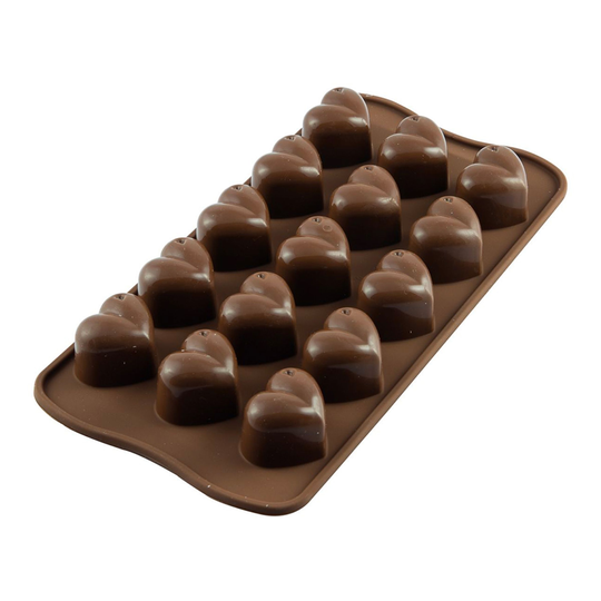 Silikomart Chokladform Hjärtan