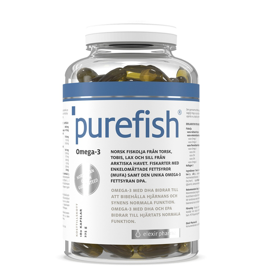 Elexir Pharma Purefish 180 kapslar