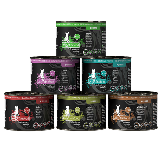 catz finefood Purrrr på burk 6 x 200 - Mix II (6 sorter)