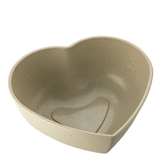 Koziol - Skål Hjärta 1,5 L Beige