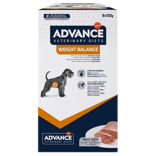 Advance Veterinary Diets Dog Weight Balance - Ekonomipack: 16 x 150 g