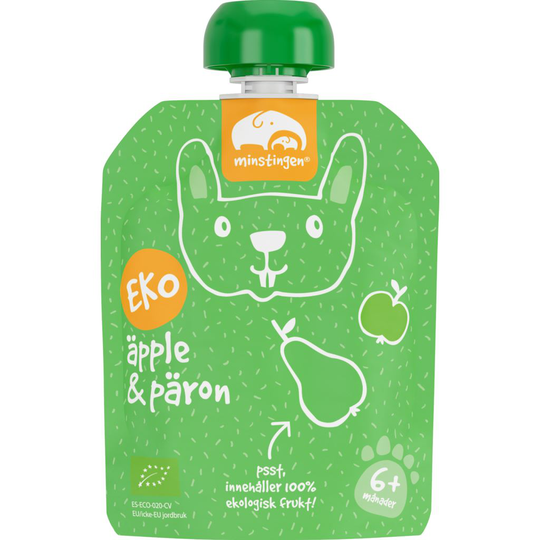 Minstingen Smoothie äpple/päron 90 g