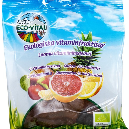 Eco-Vital Eco-vital Vitaminfruktisar 90 g