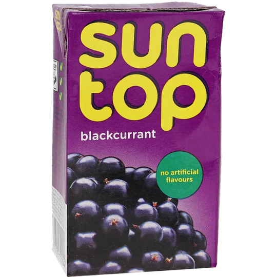 Suntop 3 x Dryck Svartvinbär
