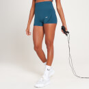 MP Women's Tempo Seamless Booty Shorts - Blå - XXL