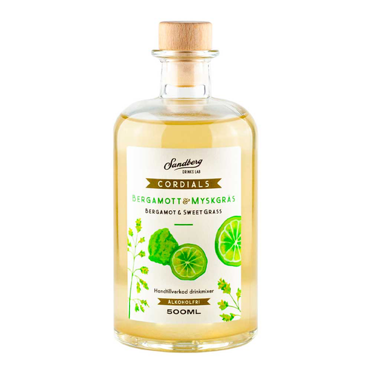 Sandbergs Drink Lab - Cordials Drinkmix Bergamott och Myskgräs 500 ml
