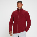 MP Men's Rest Day Zip Up Fleece - Vinröd - XL