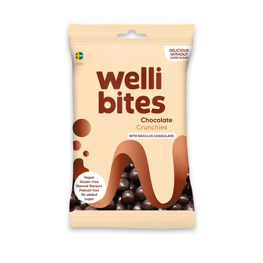 Wellibites Chocolate Crunchies 50g