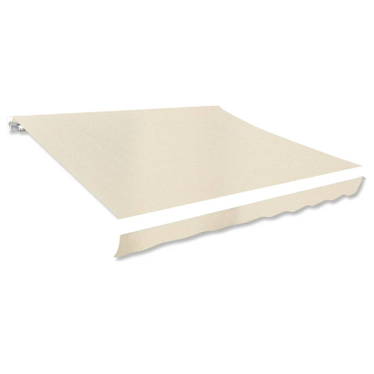 vidaXL Markisduk gräddvit 350x250 cm
