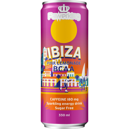 Powerking Ibiza BCAA Pink Lemonade 330 ml