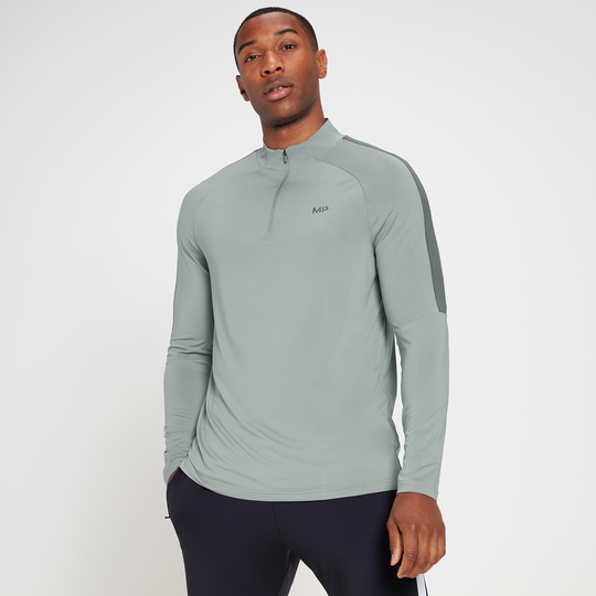 MP Men's Tempo 1/4 Zip Top - Grå - XS