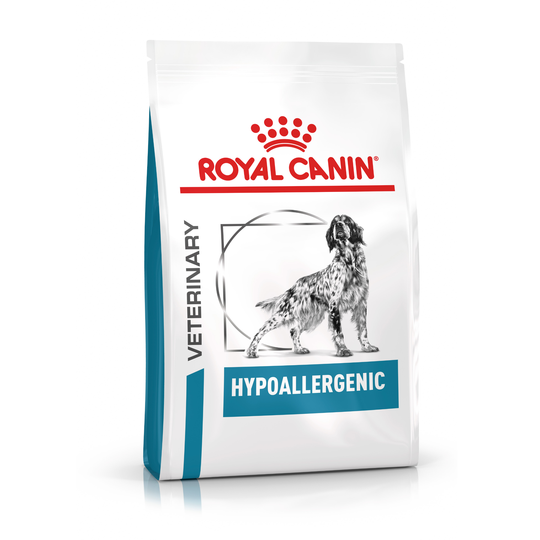 Ekonomipack: 2 påsar Royal Canin Veterinary hundfoder till lågt pris! - Hypoallergenic DR 21 (2 x 14 kg)
