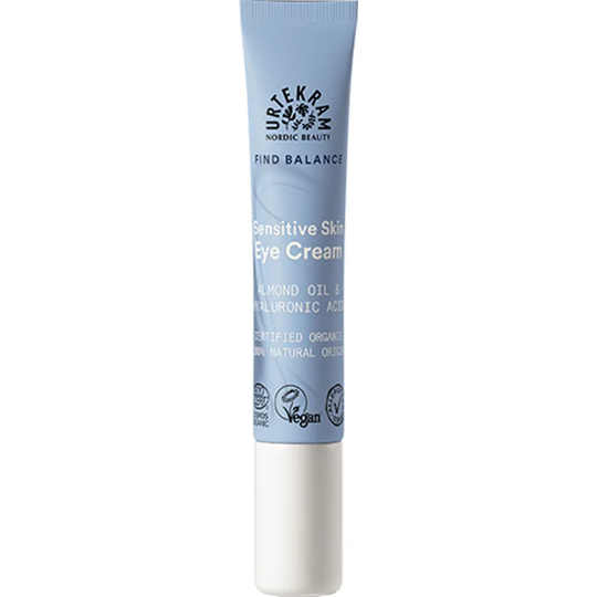Urtekram Beauty Find Balance Sensitive Skin Eye Cream, 15ml ekologisk