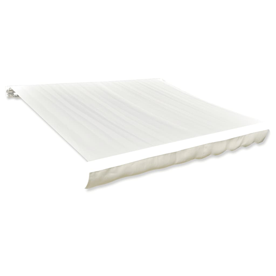 vidaXL Markisduk gräddvit 450x300 cm