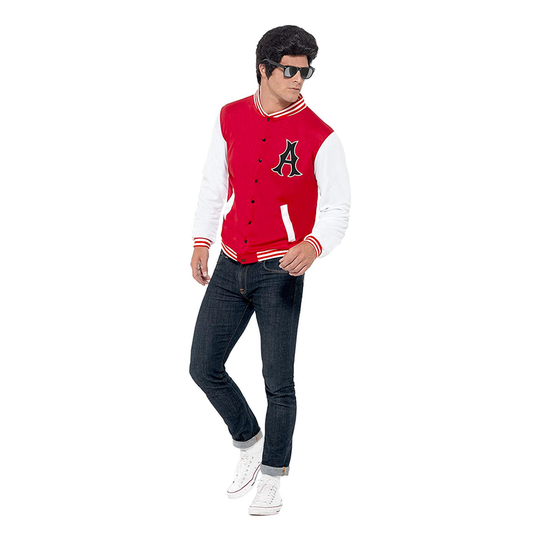 50-tals College Jacka - Medium