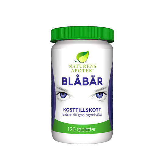 Naturens Apotek Blåbär, 120 tabletter