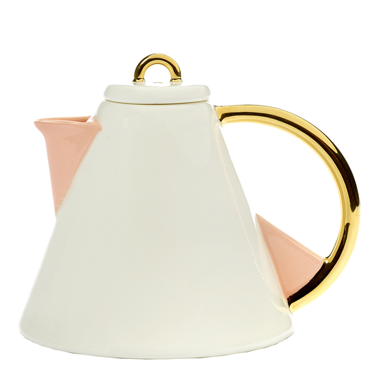Serax - Desirée Tekanna 15,5 cm Vit/Guld