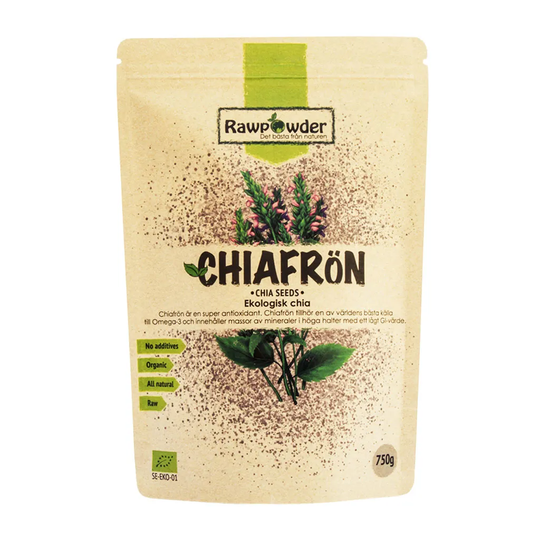 Rawpowder Chiafrö, 750g ekologisk