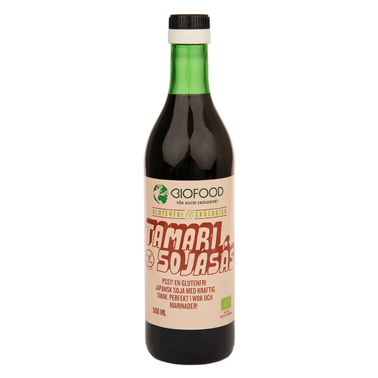 Biofood Tamari Sojasås, 500 ml ekologisk