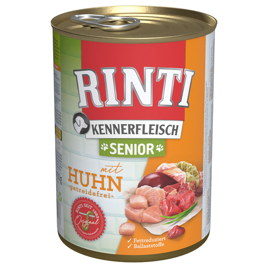 RINTI Senior 6 x 400 / 800 g 6 x 400 g Kyckling