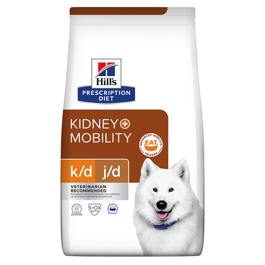 Hill's Prescription Diet k/d + Mobility hundfoder - 12 kg