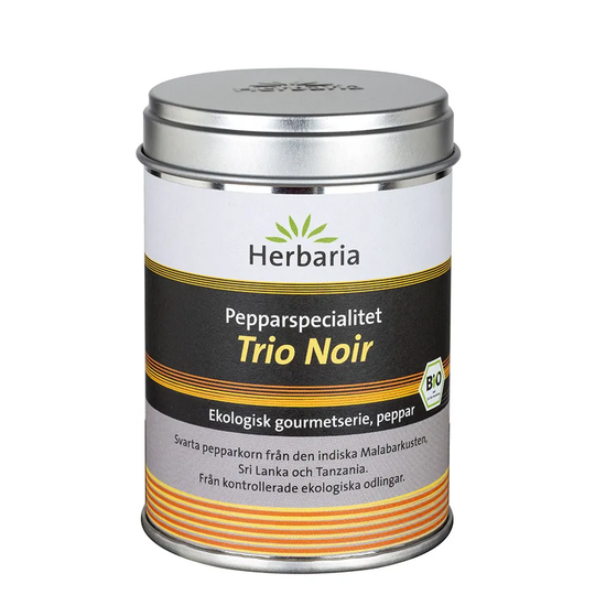 Herbaria Pepparspecialitet Trio Noir, 75g ekologisk
