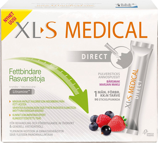 XL-S Medical Direct Fettbindare Pulversticks 90st