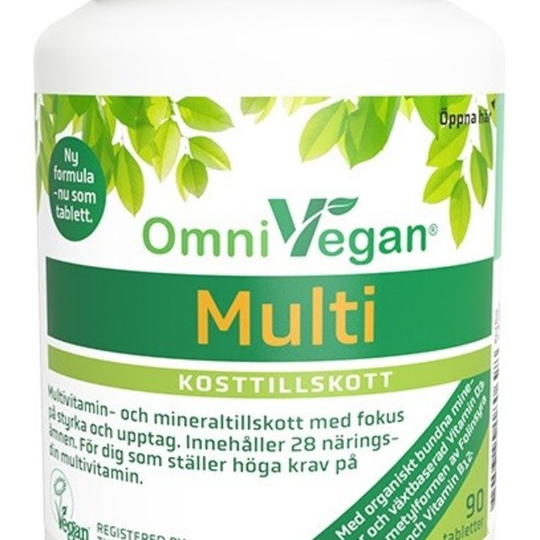 Omnisym Pharma OmniVegan Multi 90 tabletter