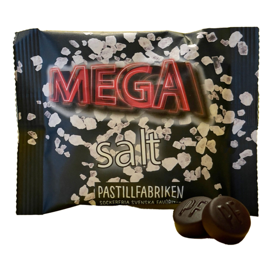 Pastillfabriken Mega Salt Påse