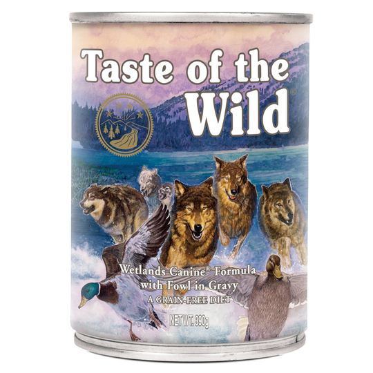 1 x 390 g Taste of the Wild Wetlands