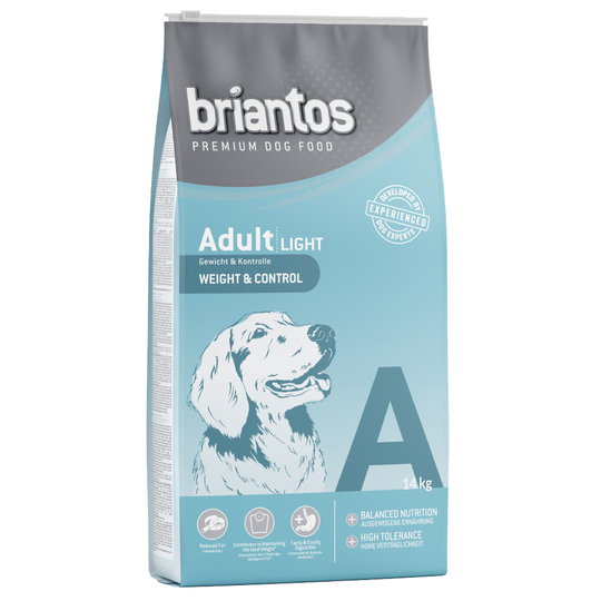 Ekonomipack: 2 påsar Briantos till lågpris! - Adult Light (2 x 14 kg)