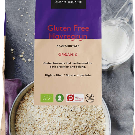 Urtekram Havregryn Glutenfri Eko 700 g