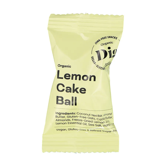 DIG Lemon Cake Ball, 25g ekologisk