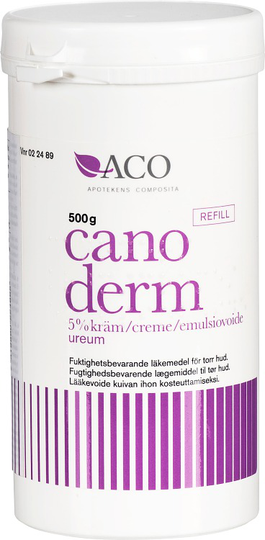 Canoderm® Kräm 5% Burk, 500g (refillburk)