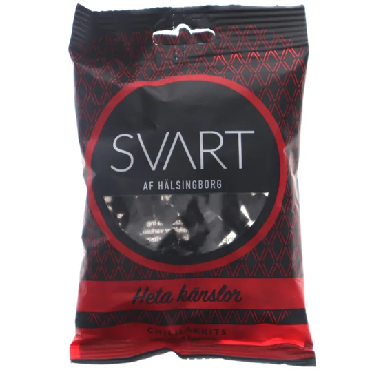 Svart Af Helsingborg 2 x Lakrits