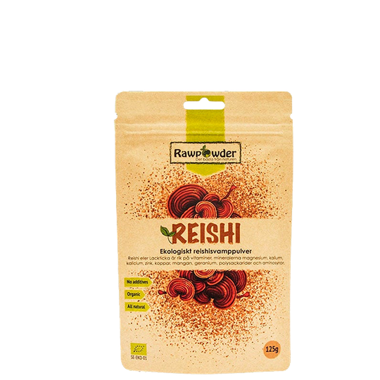 Reishi, Ekologiskt Reishisvamppulver, 125 g