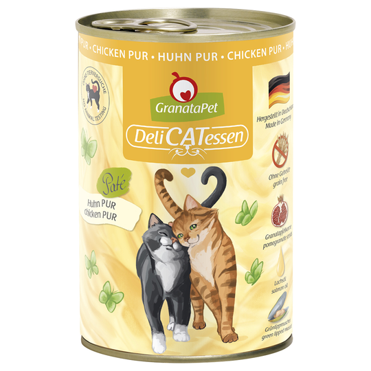 GranataPet DeliCatessen 6 x 400 g - Rent kycklingkött
