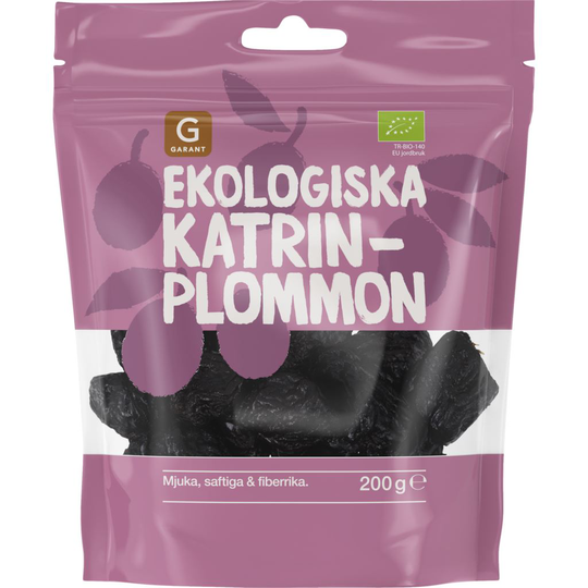 Garant Ekologiska Katrinplommon 200 g