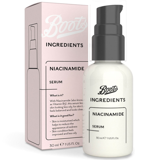 Boots Ingredients Niacinamide Serum 30ml