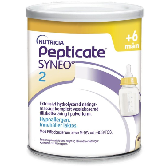 Pepticate SYNEO 2 +6 Månader 450 g