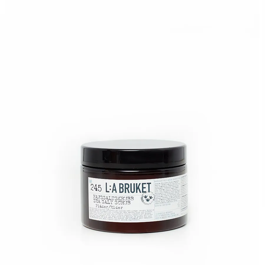 L:a Bruket 245 Havssaltskrubb Fläder, 420ml
