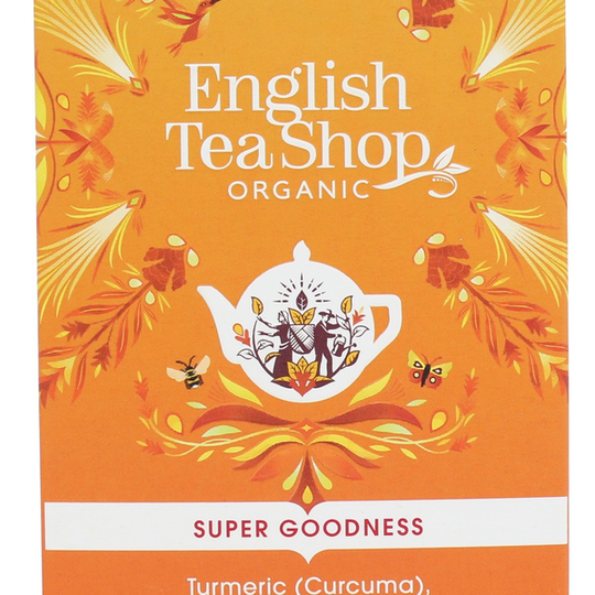 English Tea Shop Super Goodness Gurkmeja, Ingefära & Citrongräs 35 g