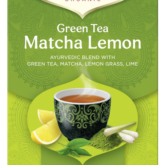 YogiTea Green Matcha Tea 17 tepåsar