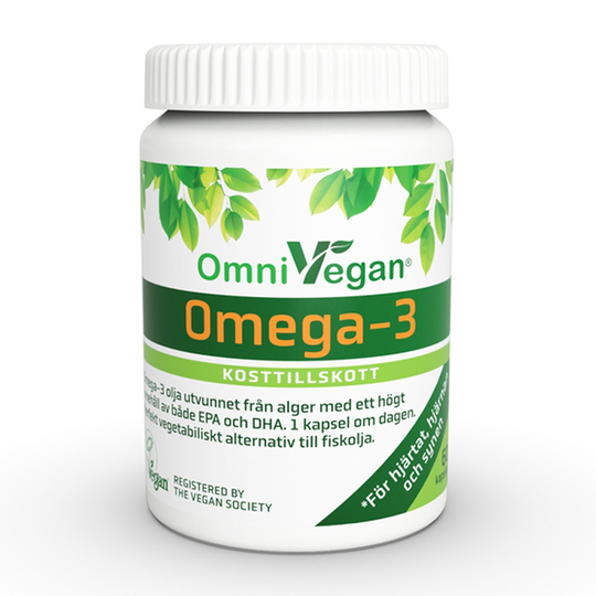 Omnisym Pharma OmniVegan Omega-3 60 kapslar